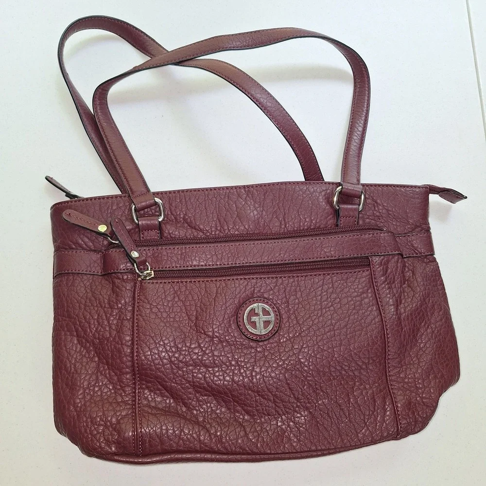 Lot of 3 Purses: Waverly Floral Crossbody, Giani Bernini & Stone Mt‎ Hobos